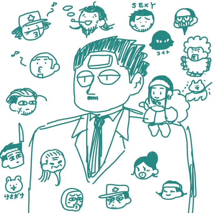 月島軍曹は描いていたかな?と思って遡った 