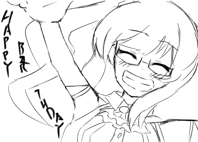 #すずあーと
誕生日おめでとうございます、すず様 