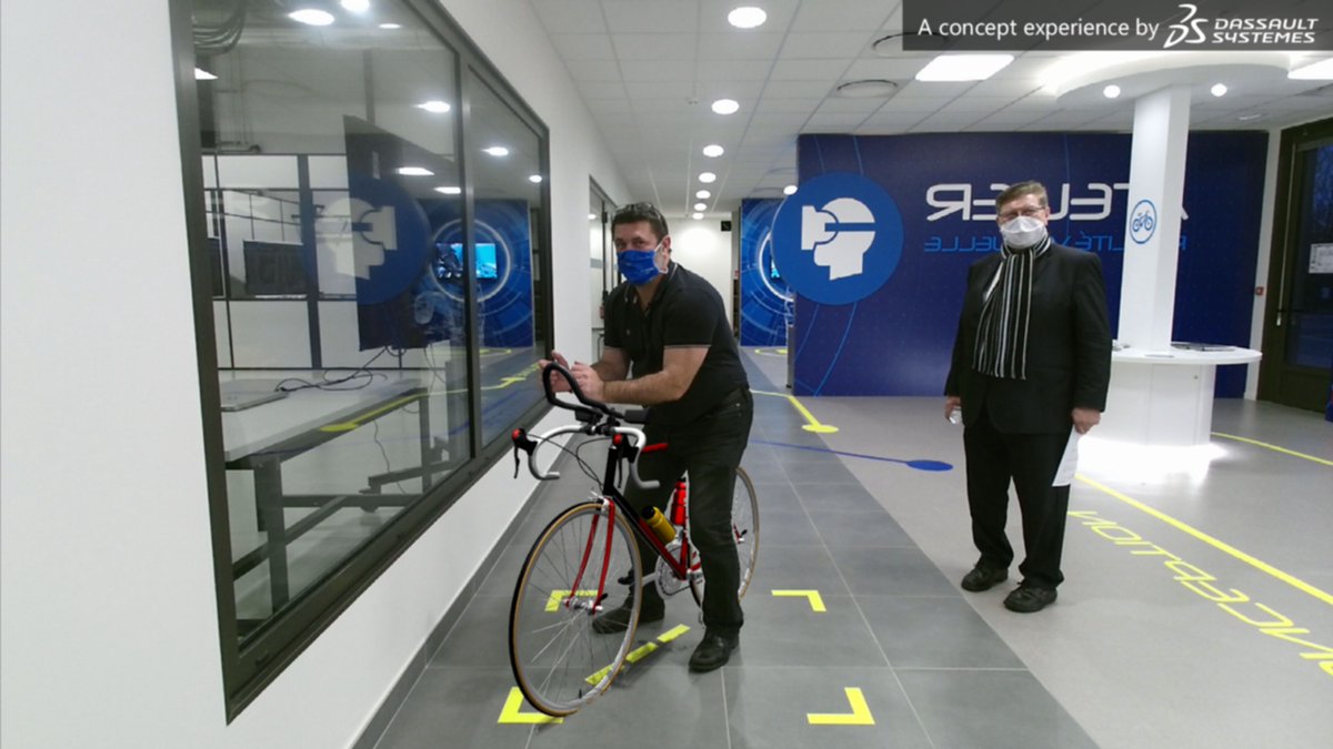 bikEpic3DS's tweet photo. I tried a bike in #AugmentedReality during the experiential track at #CampusFab. Come and try this #3DCustomization #3DEXPERIENCE and learn how #IndustrieDuFutur bridges experience and on-demand manufacturing. A #ConceptExperience by @3DSfrance's #3DEXPERIENCELab https://t.co/7hrHaFZy86