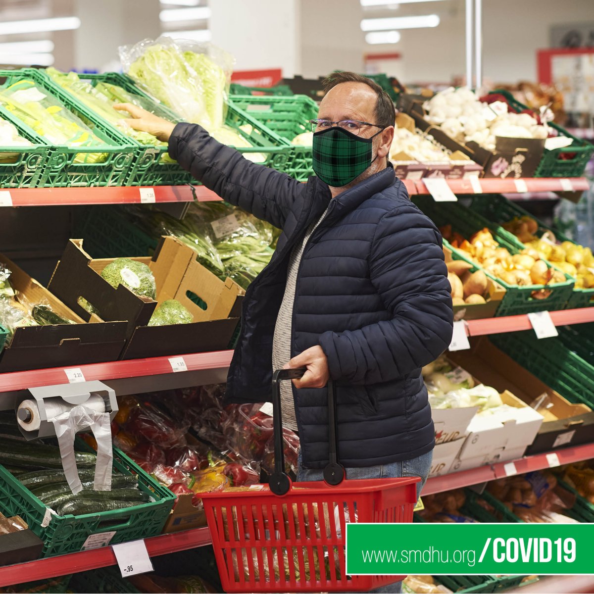 Essential trips outside of the home only - such as work, groceries or medications.  Choose a person in your household who is in good health to be the main shopper. #ReduceTheSpread #WashYourHands #PhysicalDistance #WearAFaceCovering ow.ly/FxDv50CKVrd