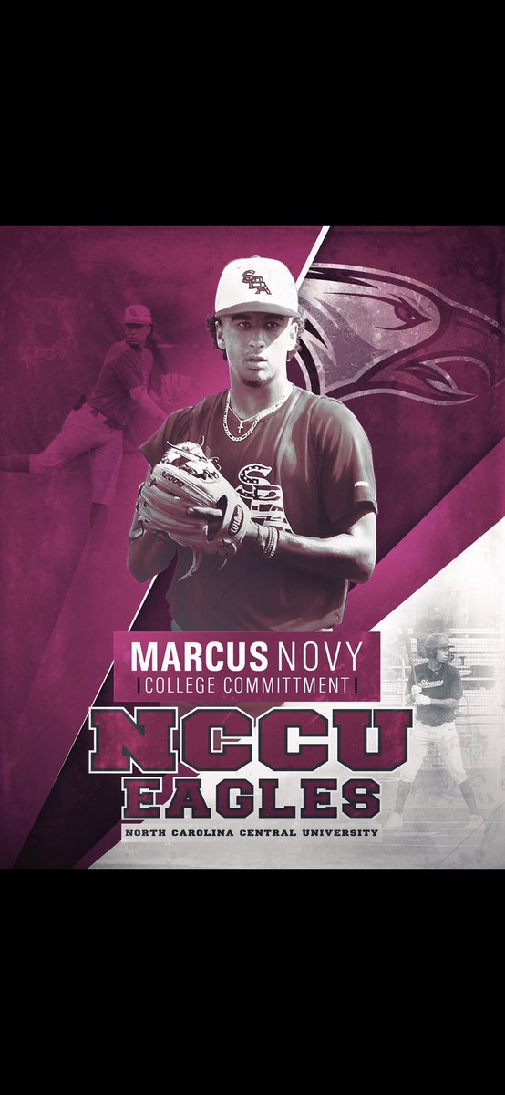I’m very exicited to announce my commitment to North Carolina Central University. I would like to thank my family and all the coaches who’ve helped me along the way. #goeagles🦅 <a href="/NCCUBaseball/">NCCU Baseball</a>