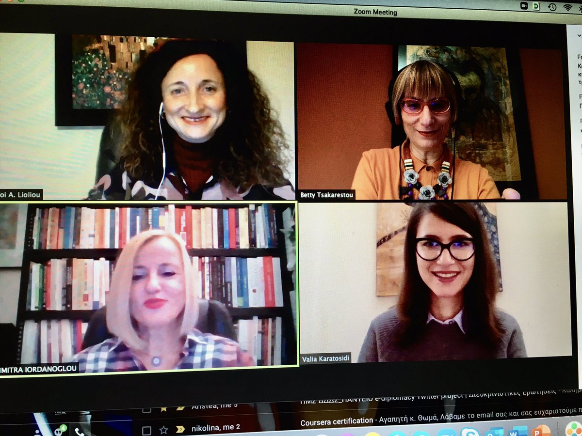 tsakarestou's tweet photo. Delighted to launch an innovative Team Coaching program to help  #ADandPRLAB student teams of @cmc_panteion  to grow w/ the lead of @DIordanoglou and her partners @Zoelioliou accredited coach  &amp; Valia Karatosidi, Neuropsychologist https://t.co/rS7oCCYHtN