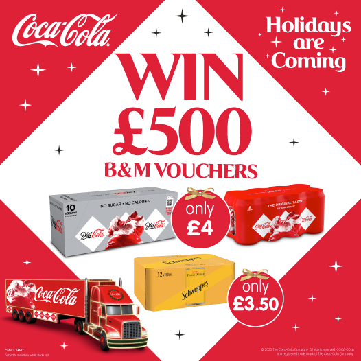 bmstores's tweet photo. 💰 #COMPETITION TIME - ENDS SOON 💰

We've teamed up with @CocaCola_GB to giveaway a MASSIVE £500 worth of B&amp;M vouchers to ONE lucky winner!

For your chance to #WIN, simply FOLLOW US, RT the post and COMMENT "WHAT" you'd spend the vouchers on!

Competition ends 9am 18/12/20 https://t.co/6QmqKUYAnk
