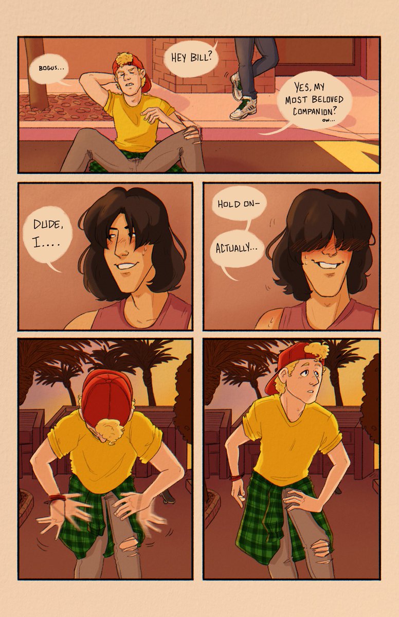 a MOST cheesy comic! #BillandTed [1/2] 