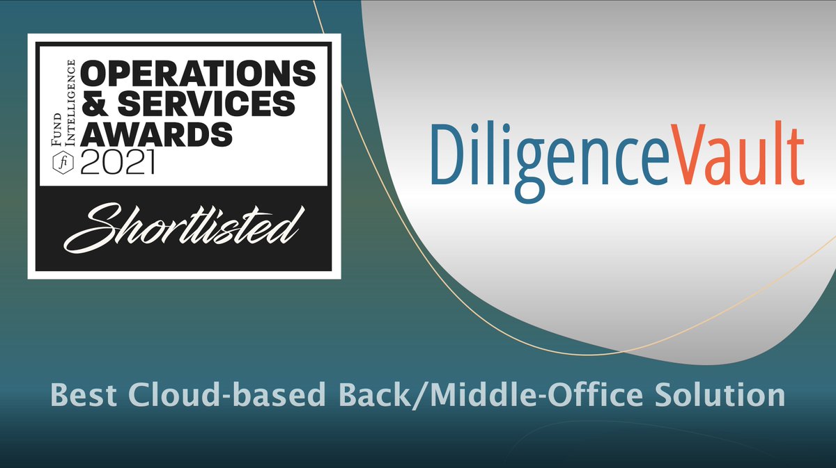 Excited to be shortlisted for Best Cloud-based Back/Middle-Office Solution at #FIOSAWARDS. Thank you @Fund_Intel!