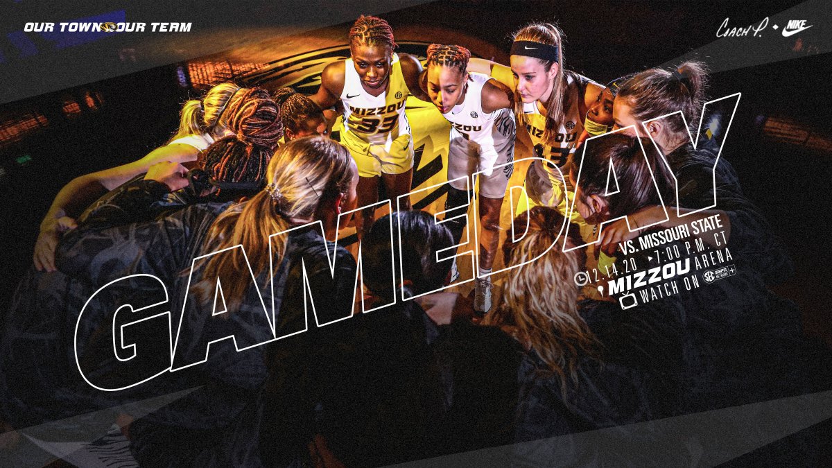 MizzouWBB's tweet photo. GAMEDAY! ๐ค
๐ #Mizzou vs. #21/22 Missouri State
โ 7 PM CT
๐ #Mizzou Arena
๐บ SECN + (https://t.co/Tbwuekmkrb)
๐ป @KTGRsports
๐ https://t.co/Lw0kv7IdbT
#OurTownOurTeam ๐ฏ๐ https://t.co/njYBV8g67i