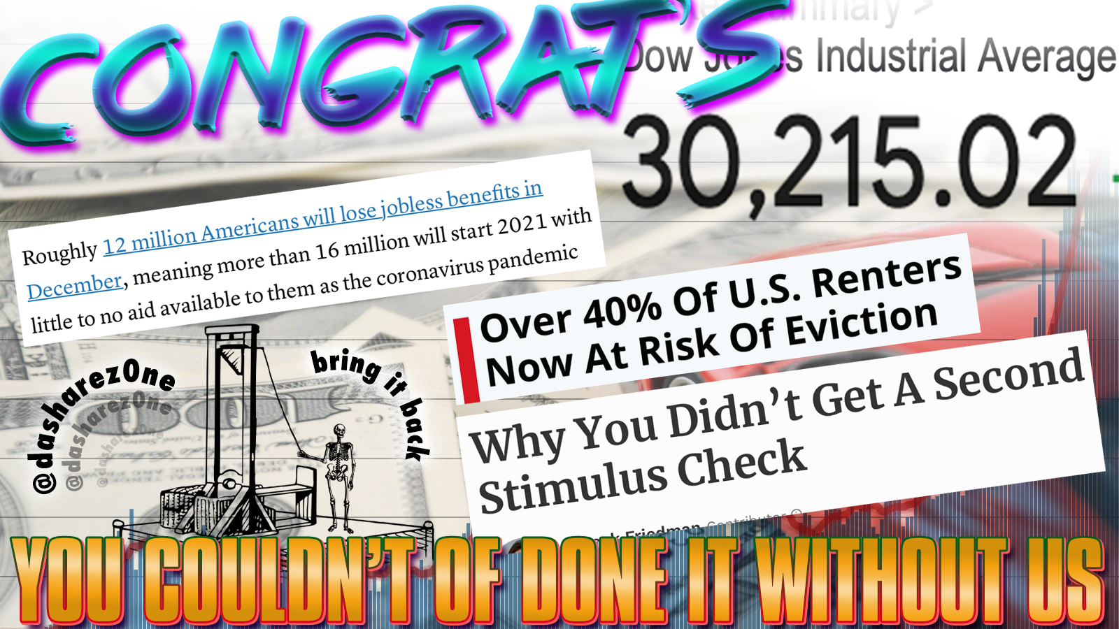 DOW 30,000 ,DEAD 299,000
- https://t.co/Qtp3PuUDXE ADMIN