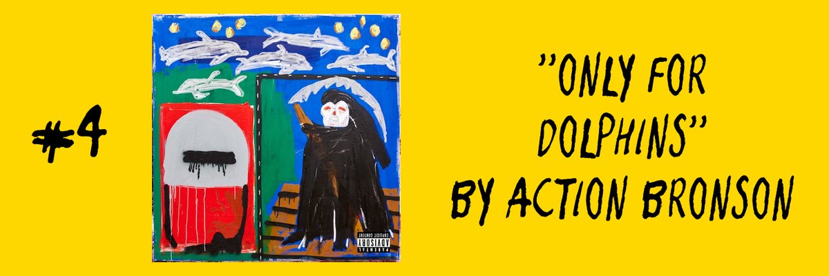 #4Every now and then it’s not about mindblowing concepts or revolutionary ideas; if I’m entertained I’m entertained, and  @ActionBronson's latest record had me laughing more than any other project released this year, all accompanied by an amazing consistent sound.