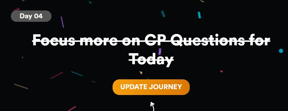 kitarp29's tweet image. Day4
Solved a few CP questions 
Read a few Articles
#14daysbreakloop