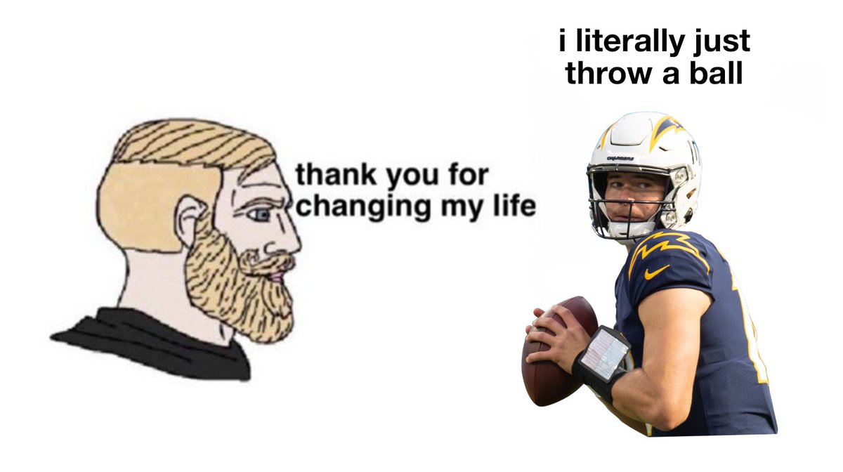 chargers's tweet photo. #ProBowlVote + Justin Herbert https://t.co/yLB98MS0lC