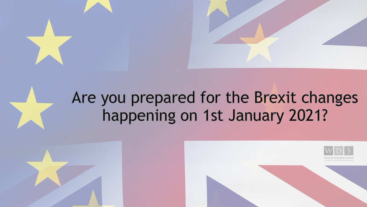 It’s not too late to start your #brexitpreparations! Have a read of our blog bit.ly/WDS_Brexit by one of our managing partners, Julie Young. Find out whether Brexit will affect you and your business and what you can do to prepare yourself for 1st Jan 2021. #Accountants