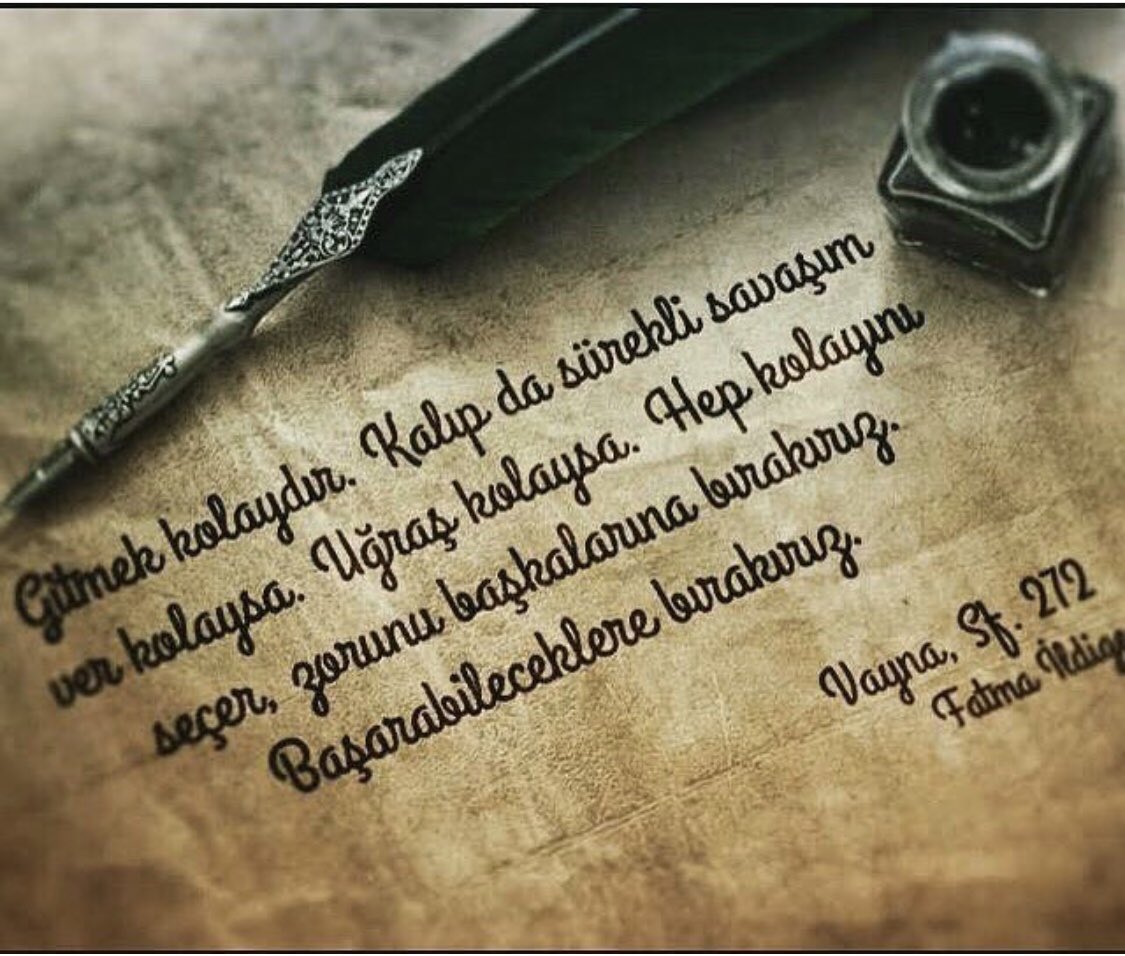 fatmaildige's tweet photo. “Gitmek kolaydır. Kalıp da sürekli savaşım ver kolaysa. Uğraş kolaysa. “
VAYNA/ F. İLDİGE
#roman #kitapseverlertakiplesiyor
#kitap #maviayraç #kitaptavsiyesi #edebiyat #kitapsec #kitapokuyalım #kitapönerisi #kitapalıntısı #kitapcenneti #kitapkurdu #kitapyurdu https://t.co/TbGDqddlU1