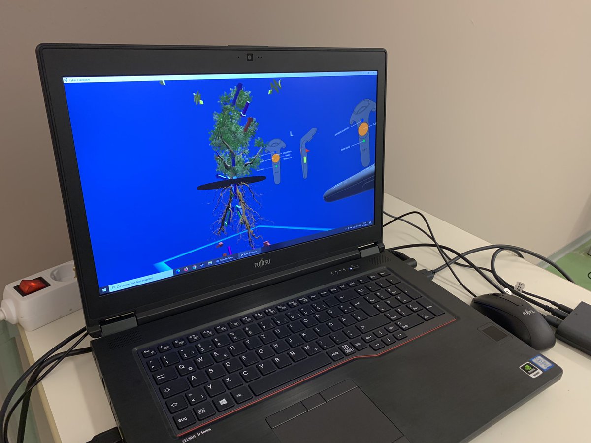 MichaPallesche's tweet photo. Noch rechtzeitig vor dem #lockdown haben wir heute als erste Schule in Deutschland das „VR4School-Bundle“ erhalten. Unser Dank geht an @imsimity @Intel_DE @HTC_de @Fujitsu_DE #cyberlearnit #cyberclassroom #vr4schools #VRdelighted #virtuellelernraueme #twlz https://t.co/Zr3Wo26y6o