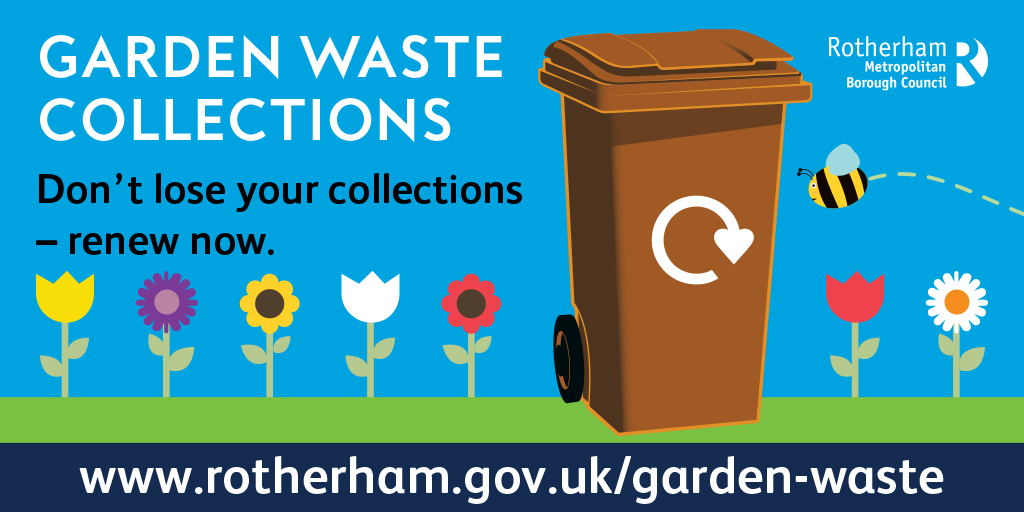 Garden waste collections - Don't lose your collections, renew now.