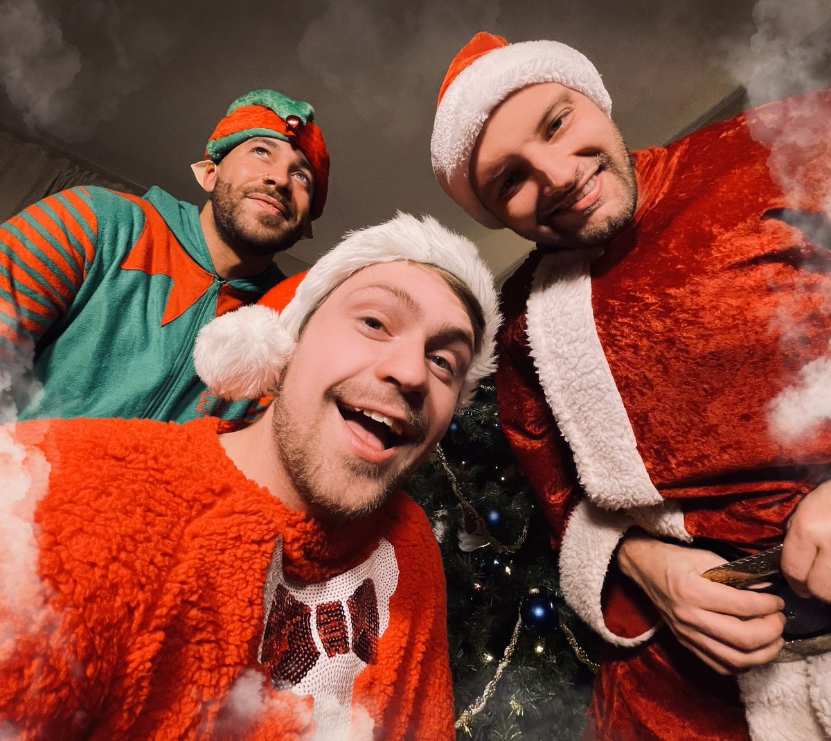 Day #1 of our 12 days of Christmas!

Every day ‘till Christmas we’ll be releasing something new. It’s our punk-rock way of saying “Happy Holidays” to you. So, here’s a silly photo in front of our tree 🎄Tomorrow’s day two, please come back and see 🎶 

#KeepUpChristmas