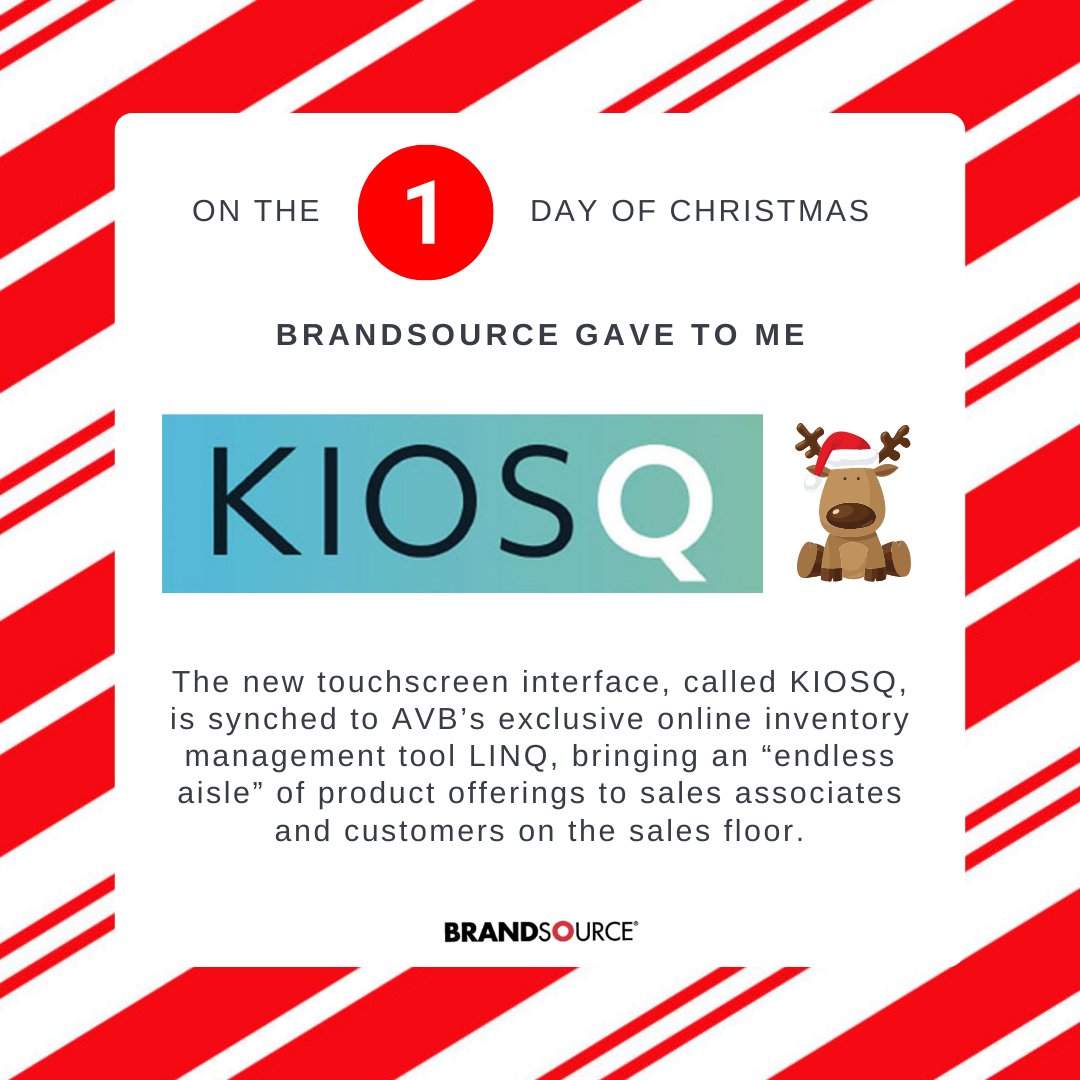 BrandSource's tweet photo. On the 1st day of Christmas, BrandSource gave to me... The KIOSQ
Follow along for a chance to win a $500 gift card! Like, Comment and Share for a chance to win! Every like, comment and share is a separate entry into the giveaway.
#BrandSource #12DaysOfChristmas #KIOSQ https://t.co/ZheyPj2EXf