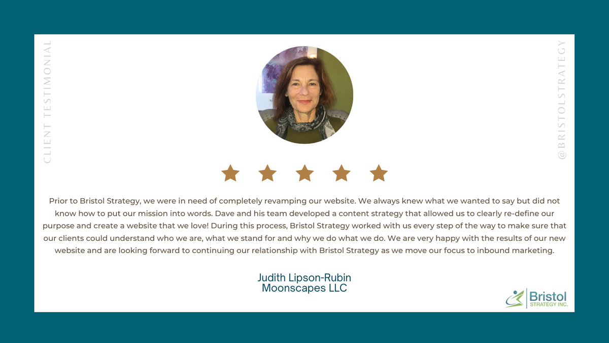 People are more likely to go with a company they were referred to by someone they know &amp; one with good reviews. They feel it's a good choice when they see other clients have had success. If you're receiving good reviews, you can use those reviews as part of your content strategy.