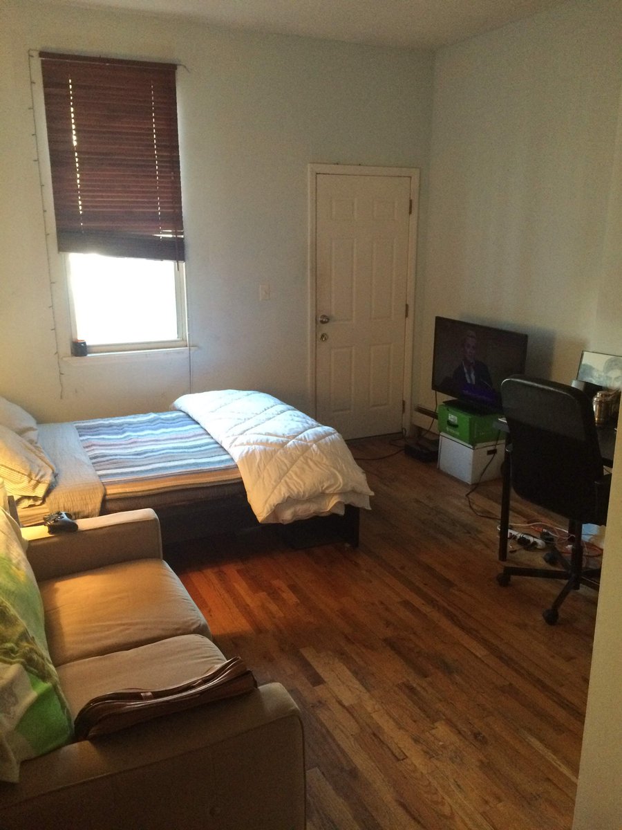 I also managed to start from scratch again and build a new business that changed my life.I used to live in a 5 bdrm apartment, across the street from some pretty bad projects in BK, with no heat or hot water. This was my room, and the yard outside my window ...