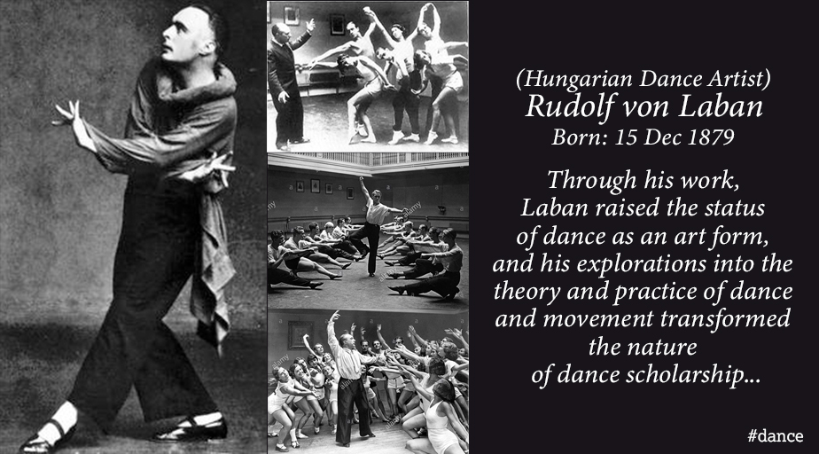 navrasaduende's tweet photo. Dance theorist and teacher whose studies of human motion provided the intellectual foundations for the development of central European modern dance...
#rudolflaban @grotesquetables #dance #choreography @S1Artspace @TrinityLaban @monoskop #theatre #drama #performance https://t.co/BOixFzk3gJ