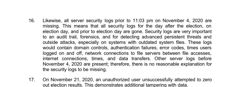 And someone tried to erase everything on Nov 21