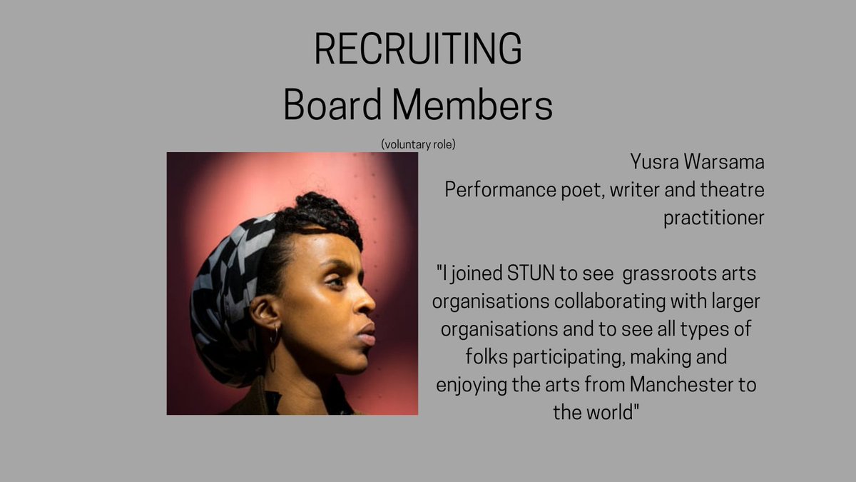 #finalcountdown Our board recruitment campaign closes today, 14th December! If you have the skills to join our board (voluntary role) please get in touch...