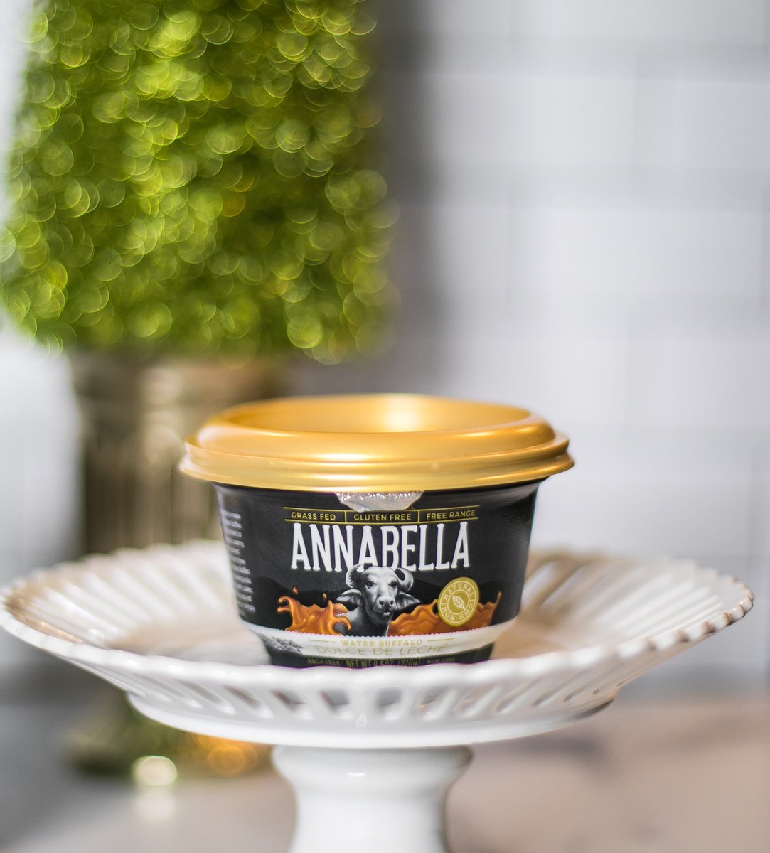 AnnabellaCream's tweet photo. The #holidays have never looked sweeter than they do when our Annabella Dulche de Leche is on the menu. Crafted with only the finest A2 Water Buffalo milk, it offers a mellow and nutty taste when drizzled atop #desserts. Sweeten up your holiday season: https://t.co/Fof5cJY76E. https://t.co/bblJNR6LhS