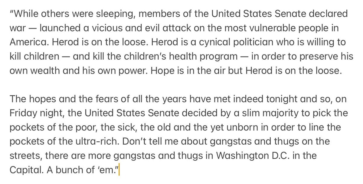 jbouie's tweet image. Here’s a quick transcript of what Warnock said. *This* is supposed to be damning?