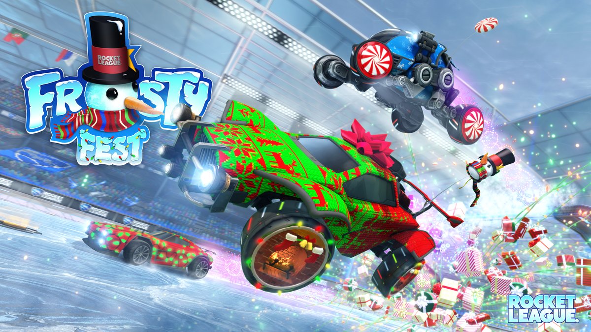 Frosty Fest is LIVE! Chill with new Event Challenges and LTMs! #RocketLeague