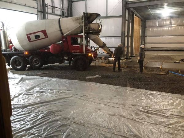 PenduMfg's tweet photo. Pouring the concrete today! https://t.co/ob3PnTNpgS