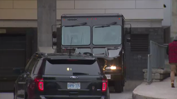 ctvottawa's tweet photo. BREAKING: The COVID-19 vaccine has arrived at the Ottawa Hospital via UPS truck. #ottnews https://t.co/s9kmJxajjW