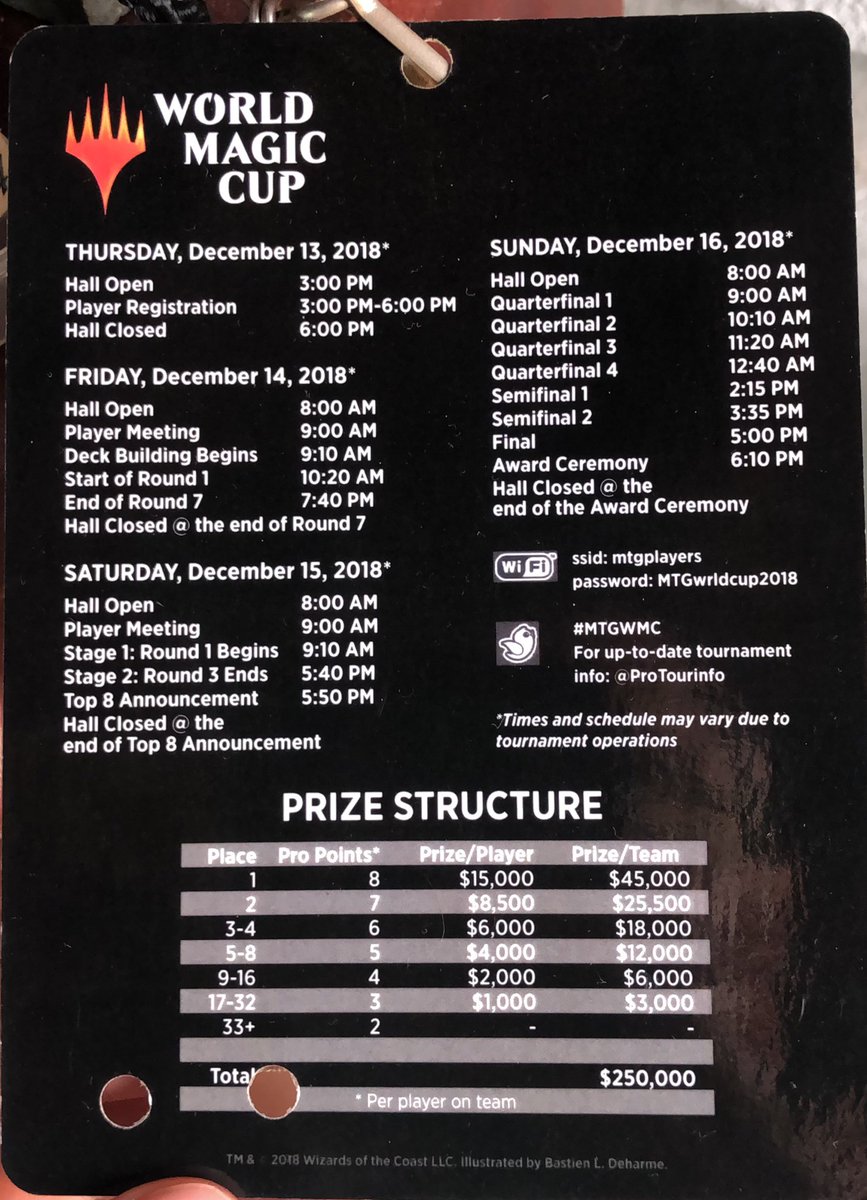 Mr_TitoI's tweet photo. A day like today, 2 years ago, I was in Spain playing in the World Magic Cup. And to think it would be the last #MagicTheGathering #WorldMagicCup @wizards_magic https://t.co/UvsbzXzi8z
