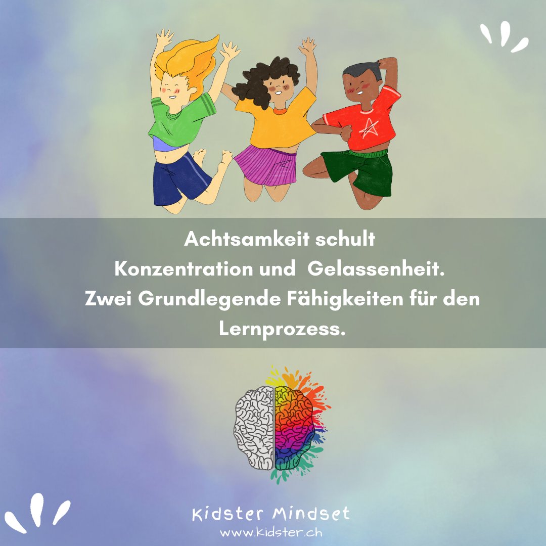 KidsterMindset's tweet photo. Zwei Fähigkeiten, die in meinem Unterricht und in meinem Coaching im Fokus stehen: Konzentration und Gelassenheit. 
Beides ist für die Lernfreude und den Lernerfolg unerlässlich. https://t.co/UfNCgiTXvp