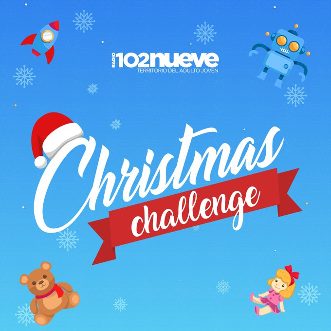 radio102nueve's tweet photo. Únete a nuestro #ChristmasChallenge y juntos hagamos feliz a un niño.
Ven a las instalaciones de @SAMIX_Oficial a dejar tu juguete nuevo, para que esta navidad un niño pueda tener una sonrisa.
¡Se parte de este gran proyecto junto a @radio102nueve! https://t.co/inpG3BH4LN