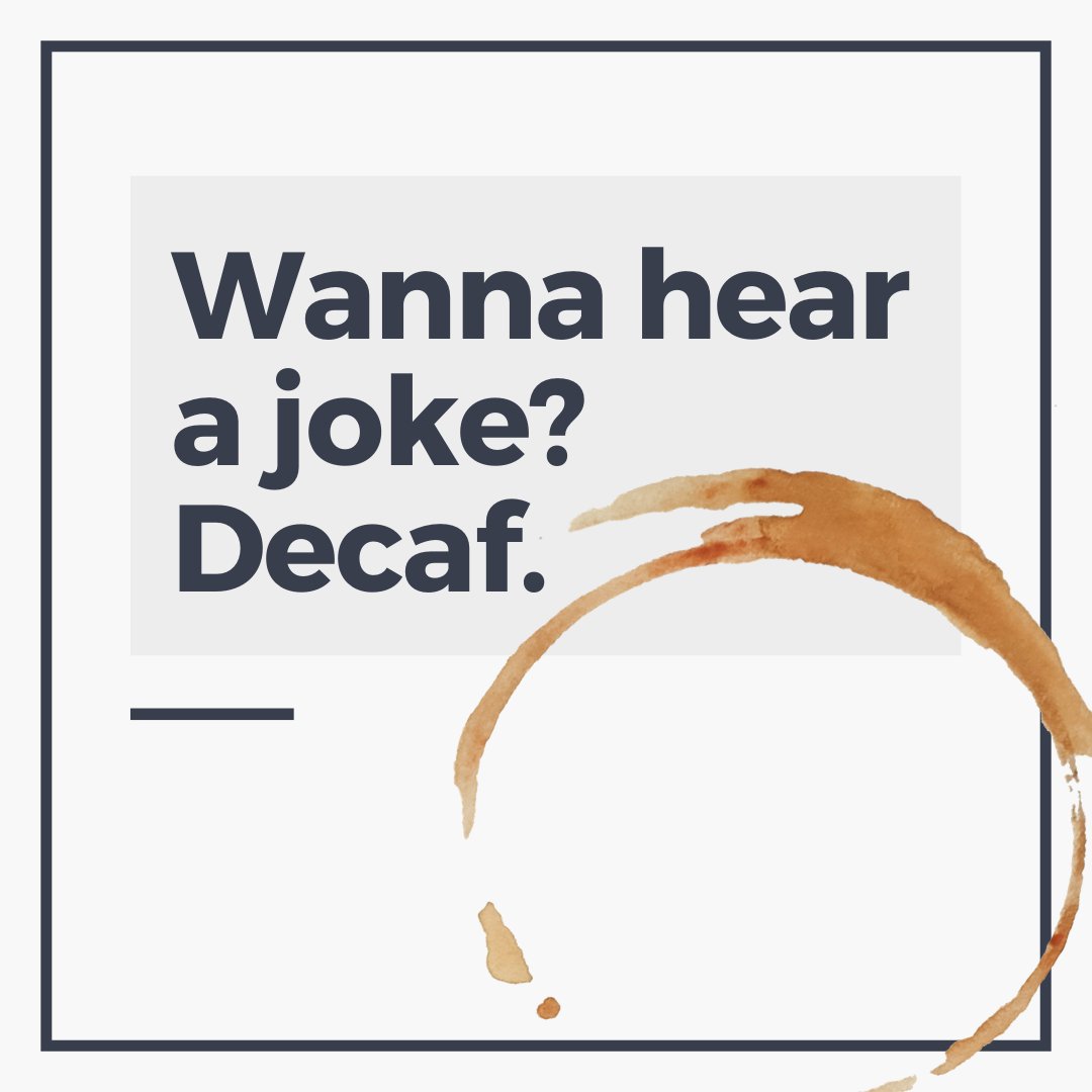 bandwidthmktg's tweet photo. Decaf is a cruel joke. We need all the coffee we can get to push through the last bit of the year. Are you a decaf or regular person?
#coffee #notdecaf #morecoffee #chicagoagency #bandwidthmktg #creativeconsultancy #marketing https://t.co/W2LVleH829