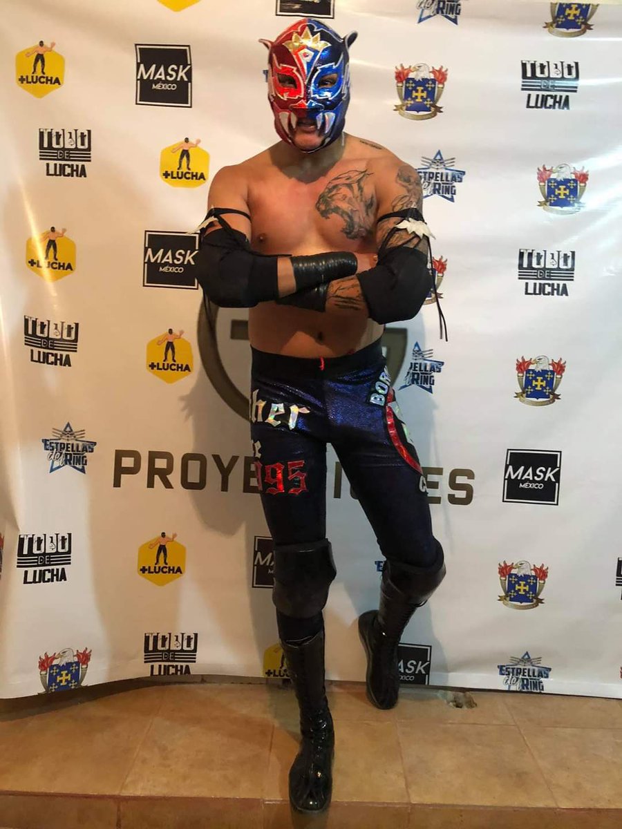 mas_lucha's tweet photo. Resultados Invasión DTU / Mask México 

• Princesa Azul y Dariux derrotaron a Zuzu Divine y Skyler
• Fight Panther Jr se llevó el triunfo ante Kevin, Samuray Jr y Aero Panther
•Camuflaje y Kaleth vencieron a Super Nova y AS Charro Jr
• Fuerza Guerrera NG derrotó a Crazy Boy https://t.co/VjAYsBJLHh
