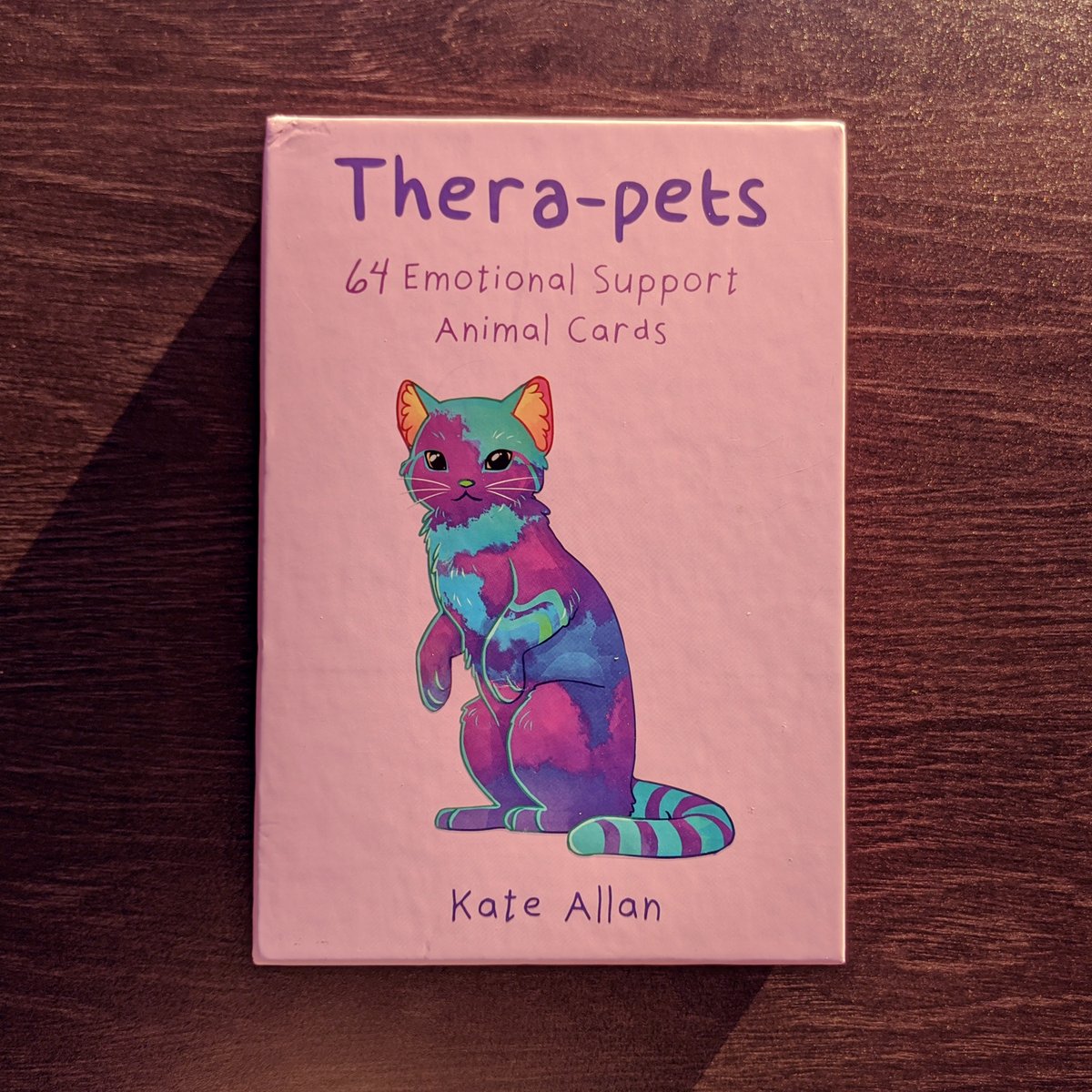 Just in the nick of time, Thera-pets is back in stock everywhere, yay! It contains 64 4" x 6" kind, affirming cards. 

Available here~
Bookshop: https://t.co/Af8mryBscC
Amazon: https://t.co/idAKD4UHIo
Book Depository (intl shipping): https://t.co/tkR5SjRo6z 