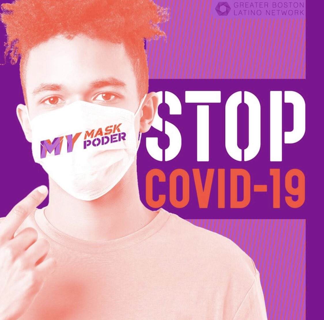 Put that mask on! Tus acciones pueden salvar vidas.
You know you can. Take action, wear a mask!

#mymaskmipoder