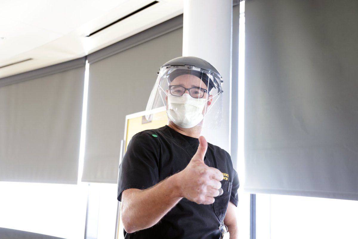 uiowa's tweet photo. We're excited for this historic moment and proud of the role our hospital @uihealthcare played in the development of this vaccine. https://t.co/gIV2H5OObA