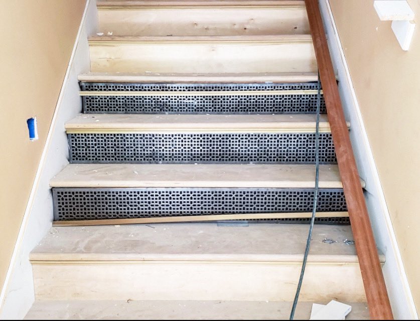 TONERhm's tweet photo. We worked hard to get the City to allow us to put a deco return air on the stair tread for this @dillonkylearchitects project with @southland_homes .
#TonerHomeMatters #forensicwalkthrough #houstonconstruction #houstonhomes #houstonrealestate #houstonbuilders #houstonbuilder https://t.co/U3V9KuGPyv