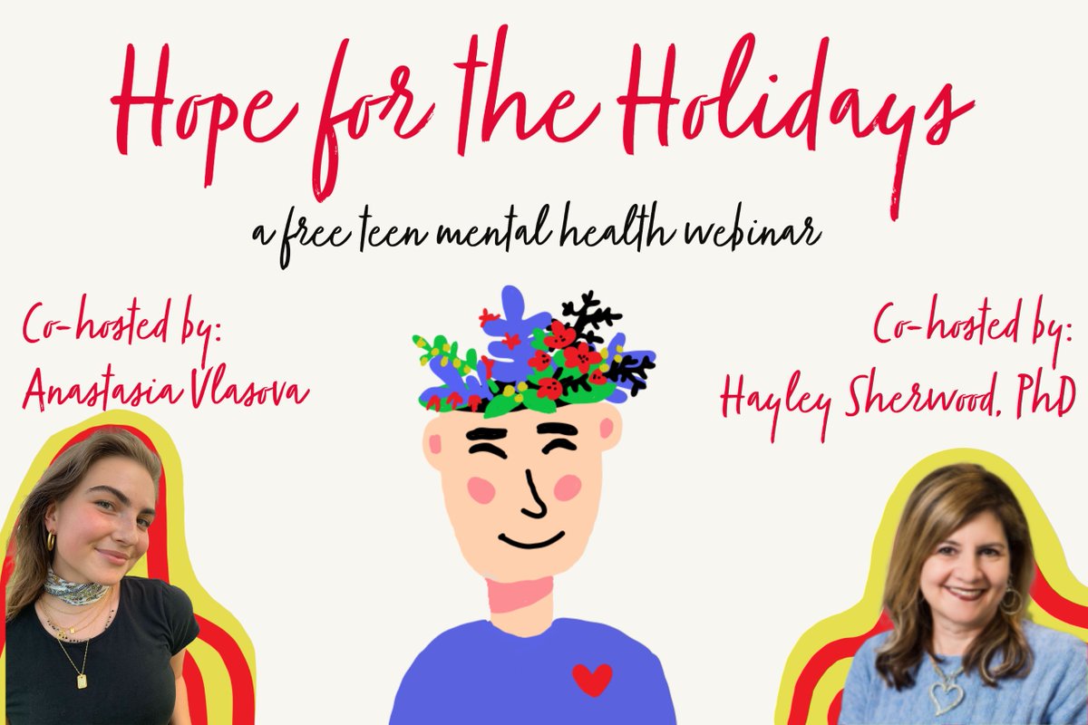 We are so excited for our free Teen Mental Health webinar TOMORROW, December 15th at 8pm ET. This webinar has information for both parents and teens! Register today! 👉 buff.ly/3ozfWJr