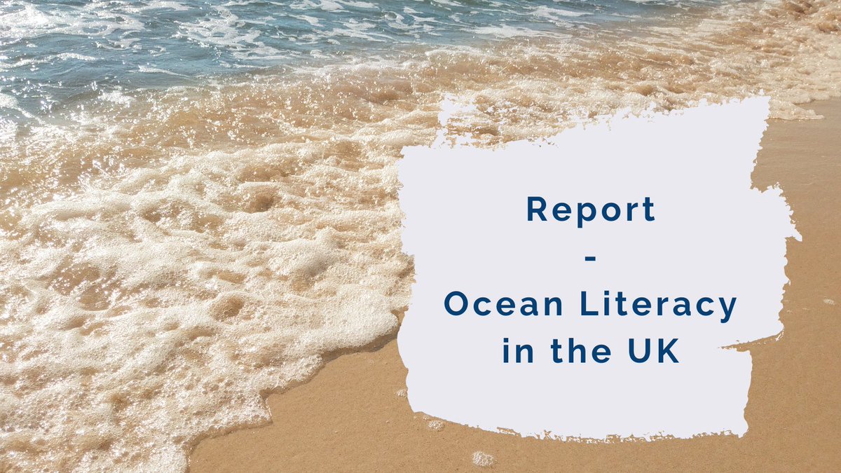 A new report from <a href="/OceanCTrust/">Ocean Conservation Trust</a> &amp; <a href="/DefraGovUK/">Defra UK</a> explores the importance of #oceanliteracy, how this translates to #behaviourchange, &amp; how to better inform UK #policy in the future. Read the report here 👉 buff.ly/39ZxTwo