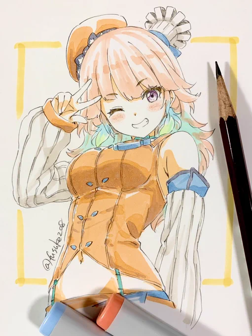 小鳥遊キアラちゃん! #artsofashes #絵ニックス 