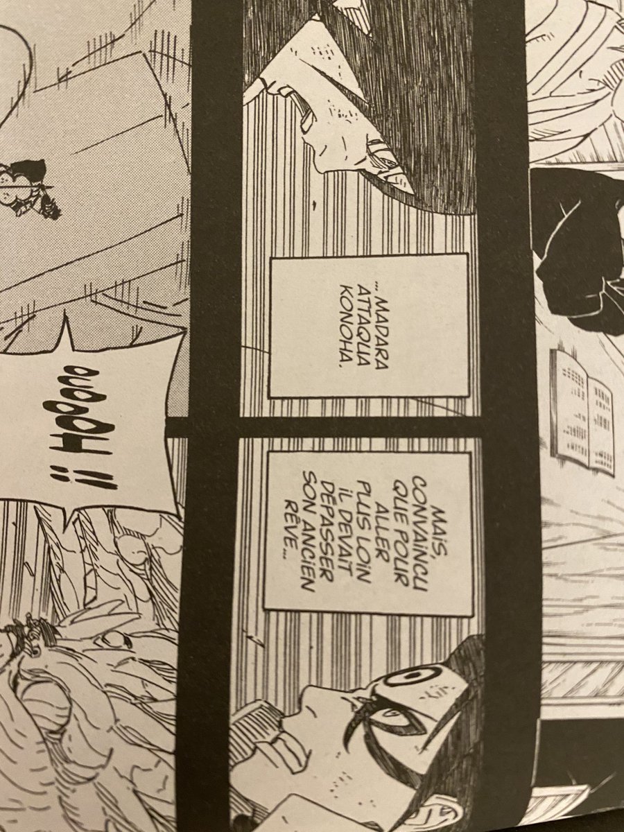 Il rêve d’un monde « idéale » ou il n’y a ni vainqueur ni vaincu, un monde ou les remords n’existeraient plus. « Il a une suite à ce rêve » Hashirama ne l’avait pas saisi. Et pour aller plus loin, il devait dépasser son ancien rêve et traverser l’autre rive.