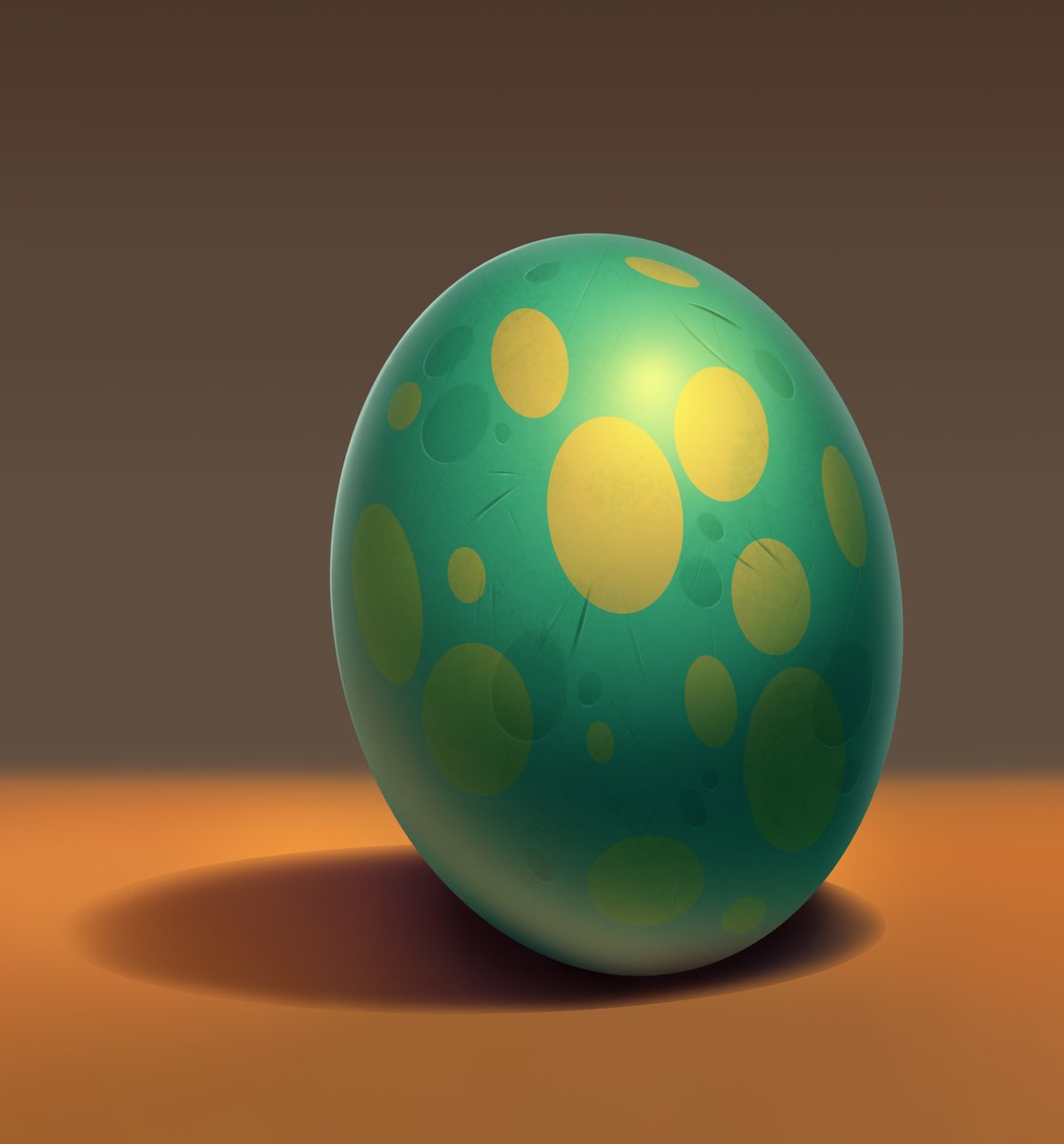 julie_lafeuille's tweet image. I made an dinausor egg following a great tutorial made by @LucasPeinador ❤️
(Youtube video : youtube.com/watch?v=fe3OqP…)

#digitalpainting #paintingtutorial #blendmode #Egg