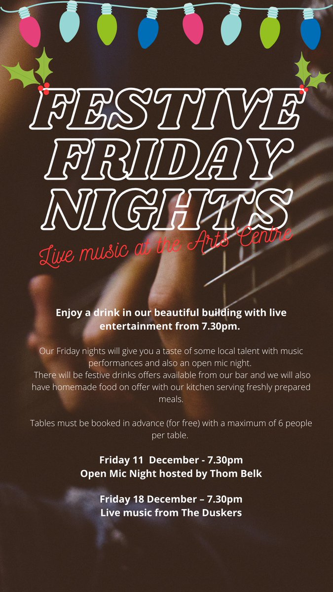 ExperienceSalis's tweet photo. Still not got anything planned for tomorrow night? Then here's the perfect way to end the working week - with some live music at @SalisburyArts with their Festive Friday Nights! #christmasinsalisbury #supportsalisbury #festivefun @WiltsCreative https://t.co/Tvokh6CyfQ https://t.co/EIaY273sDZ