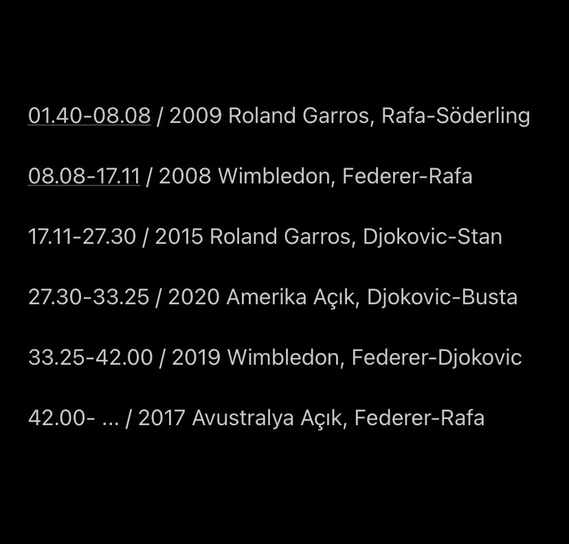 deplasepodcast's tweet photo. Love Game #4 yayında!

🤔Tek bir tenis maçının sonucu değiştirebilecek olsan bu hangisi olurdu?

2009’da Nadal’ın Söderling’e kaybetmemesi mi, Federer’in 2019 Wimby’de iki maç puanından birini değerlendirmesi mi? Ya da Nole’nin 2015 RG’yi kazanması mı?

🎧 https://t.co/yUxBk4dboY https://t.co/4gfmTFsxna