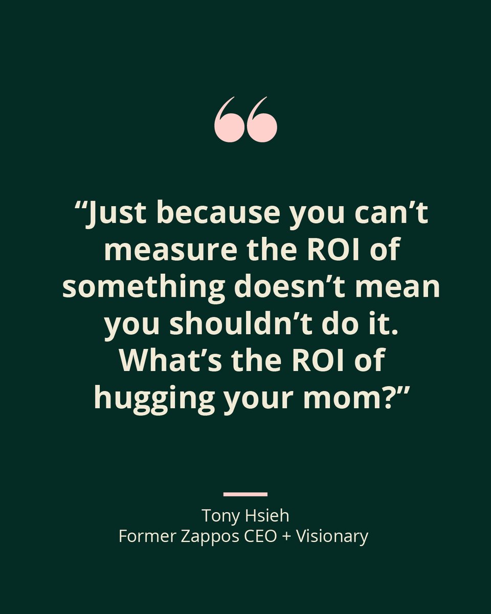 Zappos's tweet photo. one of our favorite quotes from Tony, who saw value in everything. and PS, don’t forget to hug (or call) your mom ❤️ https://t.co/BKhcCceOnm