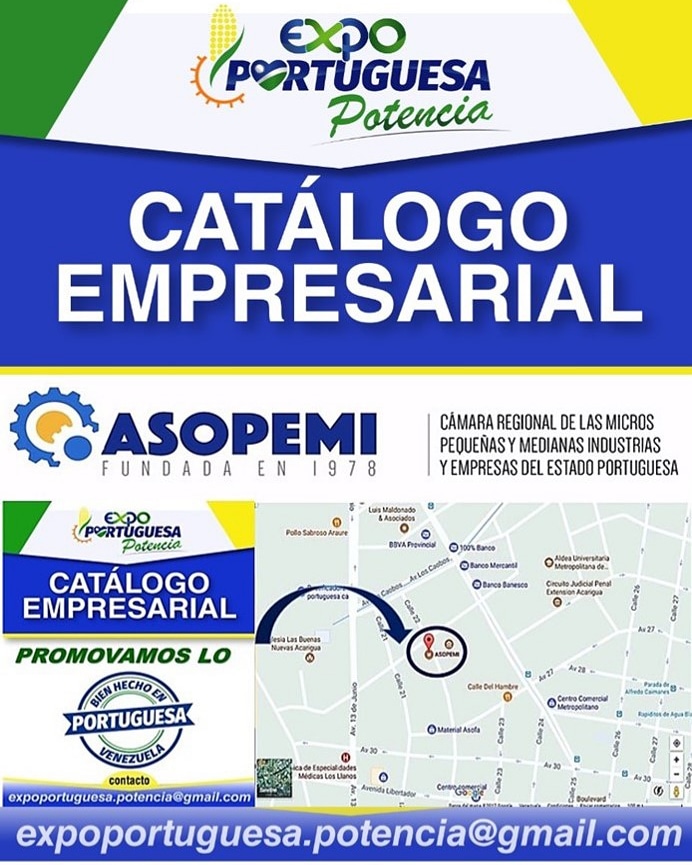 Desde ASOPEMI, Invitamos a los Empresarios y Emprendedores Pymes a darse a conocer a través del Catalogo Empresarial
#SoyEmpresario