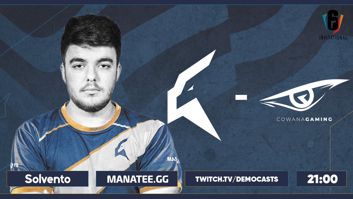 Yesterday was fun! But today we continue with even more fun!

The European Six Invitational Closed Qualifiers are starting tonight. At 21:00 CET the R6 boys will face off against @cowanaGaming !

Cheer on the boys over on twitch.tv/democasts (<a href="/DemoCasts/">Demo</a>)

#ATRwin🔷🔶