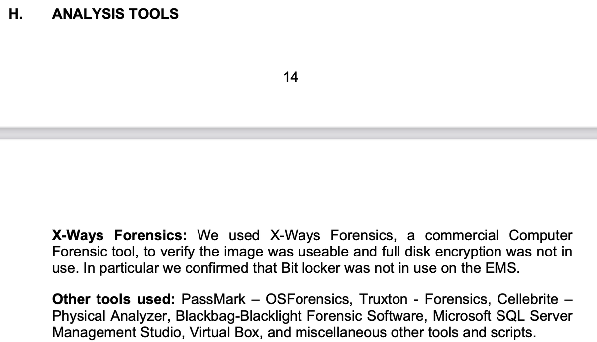 Fun fact: one of the tools they use, Cellebrite, has a history of being sold to repressive regimes, which in turn used the data gleaned with the tool to do all sorts of horrendous things. Neat!  https://www.vice.com/en/article/aekqjj/cellebrite-sold-phone-hacking-tech-to-repressive-regimes-data-suggests